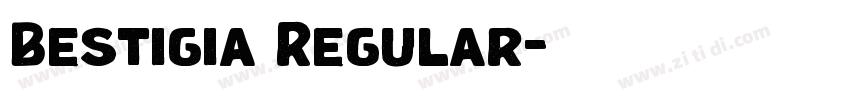 Bestigia Regular字体转换 Bestigia Regular字体转换